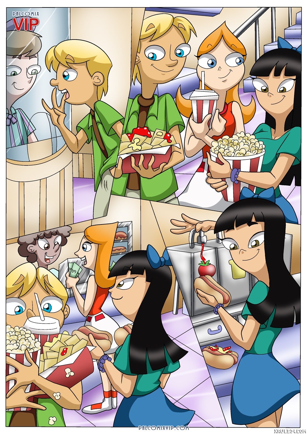 Helping Out a Friend porn comic picture 8