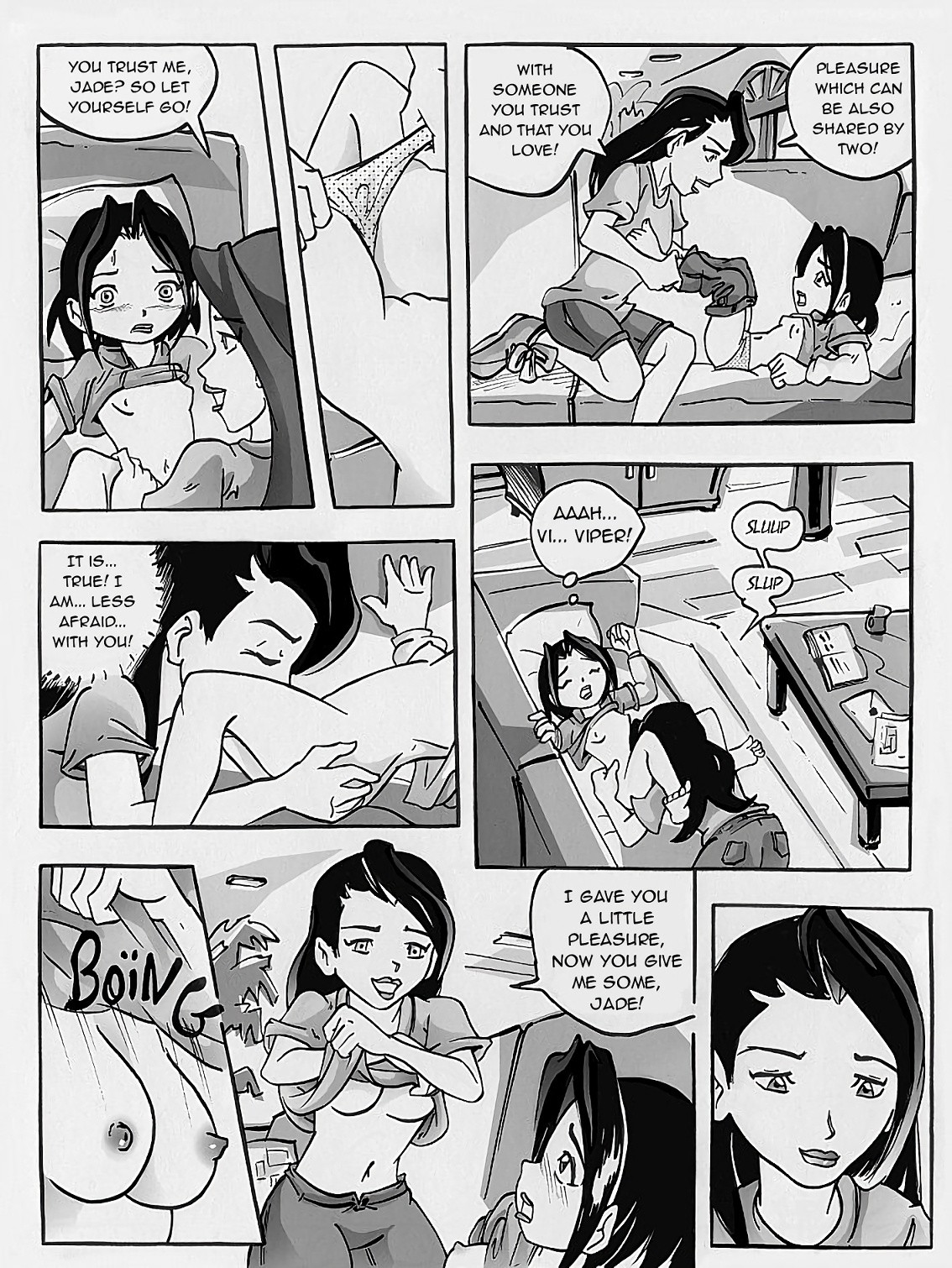 Jade Adventure porn comic picture 84