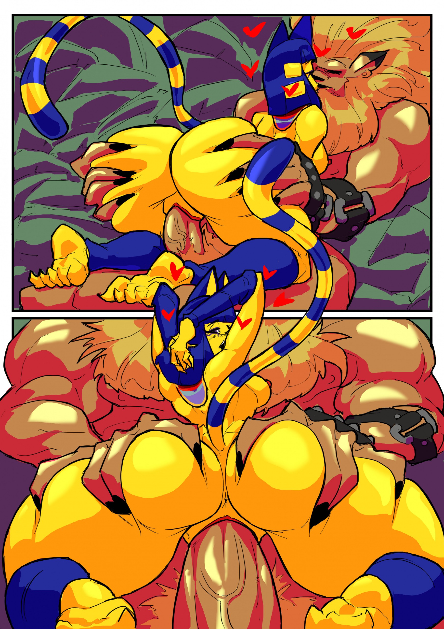 Jungle Cats porn comic picture 5