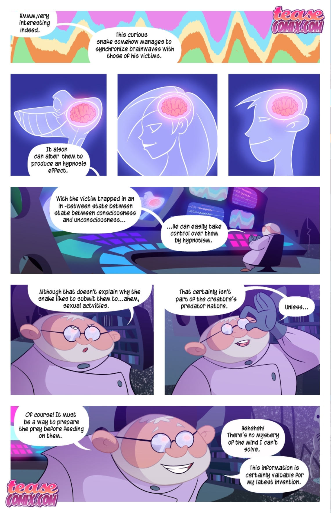 Kim vs Kaa 3 - Voracious porn comic picture 5