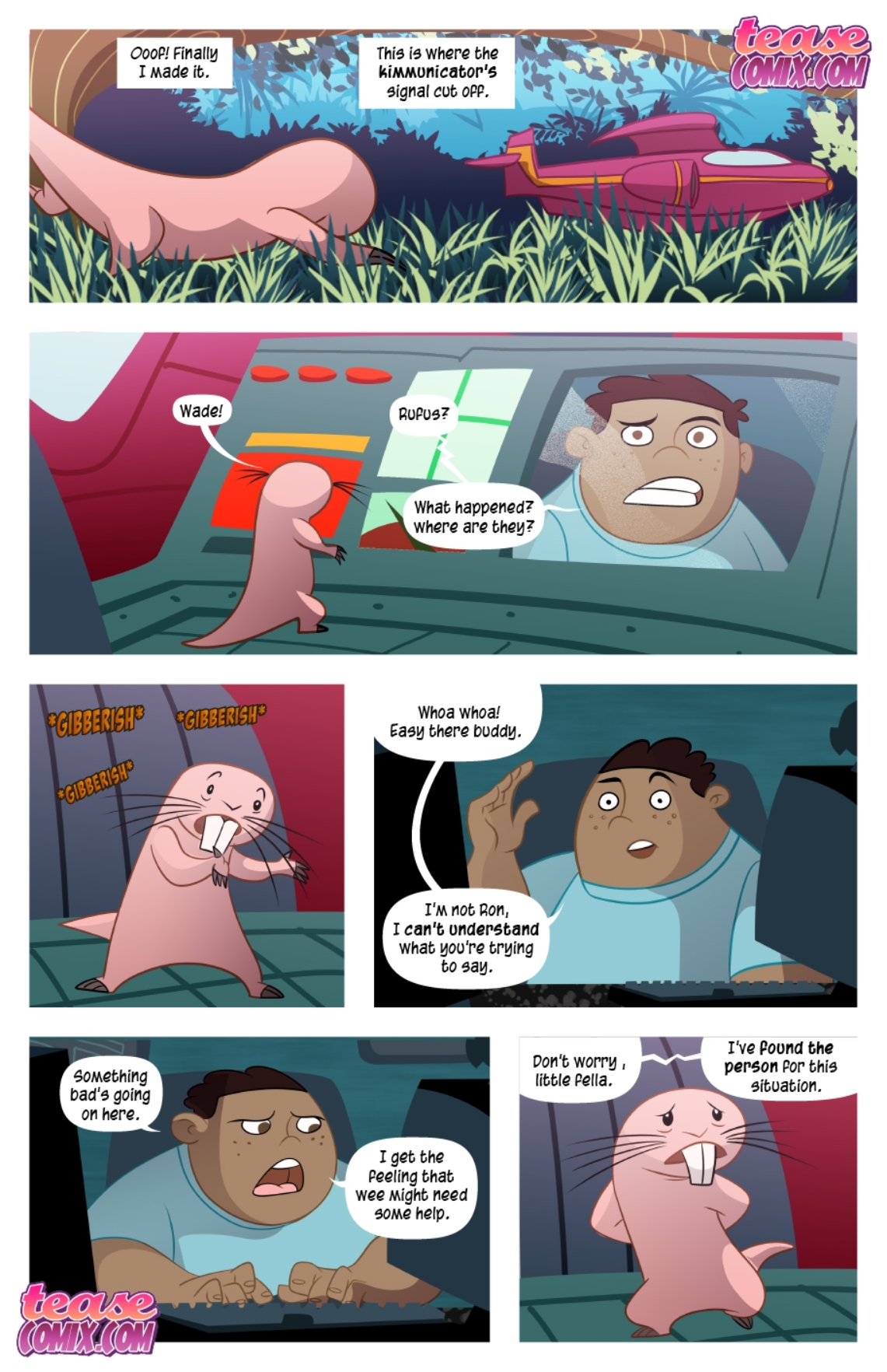 Kim vs Kaa 3 - Voracious porn comic picture 8
