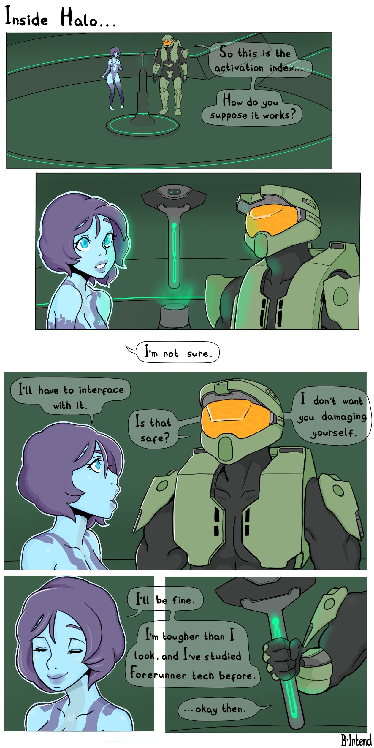 Let's Activate Halo! porn comic picture 2