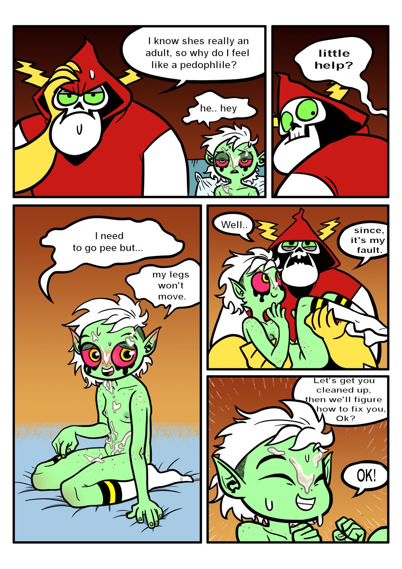 Loli Dominator porn comic picture 11