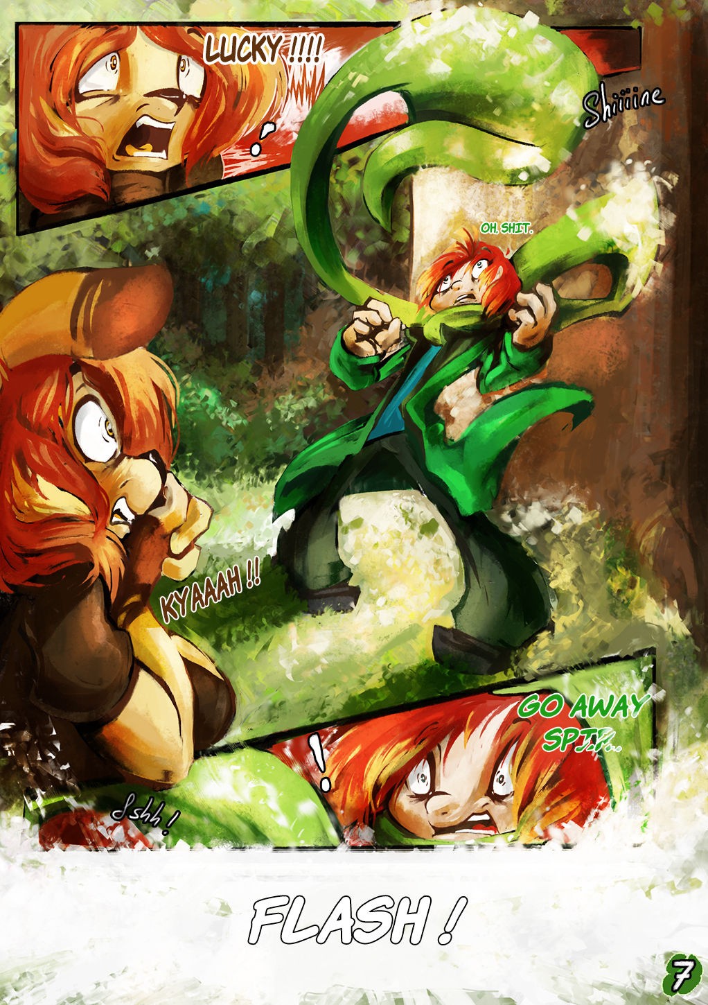 Lucky and Chocolate Charms porn comic picture 8