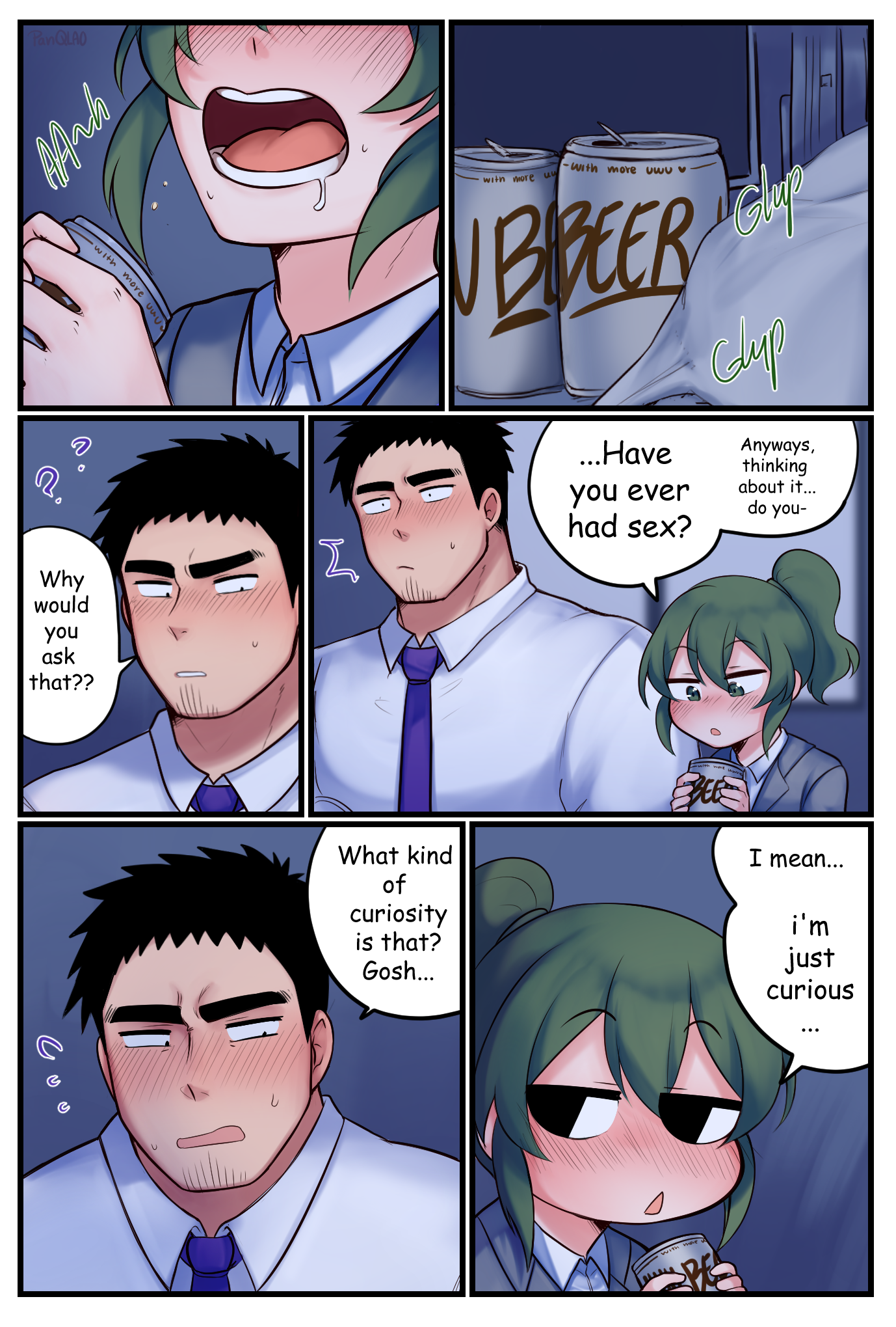 Night at the Office porn comic picture 3