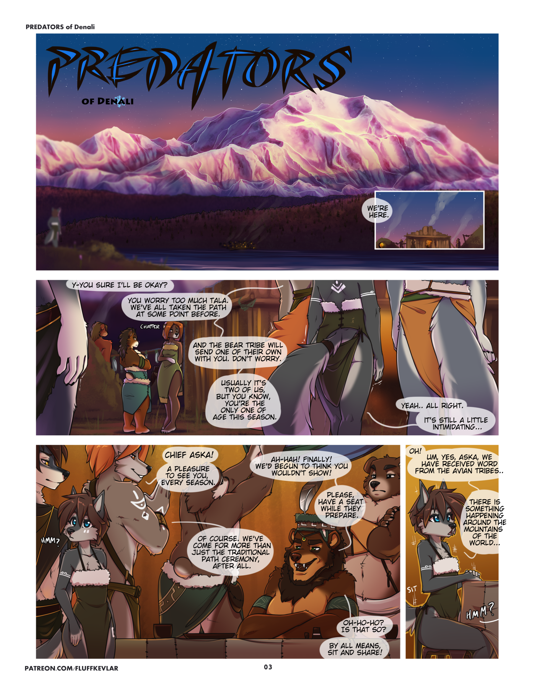 Predators of Denali porn comic picture 3