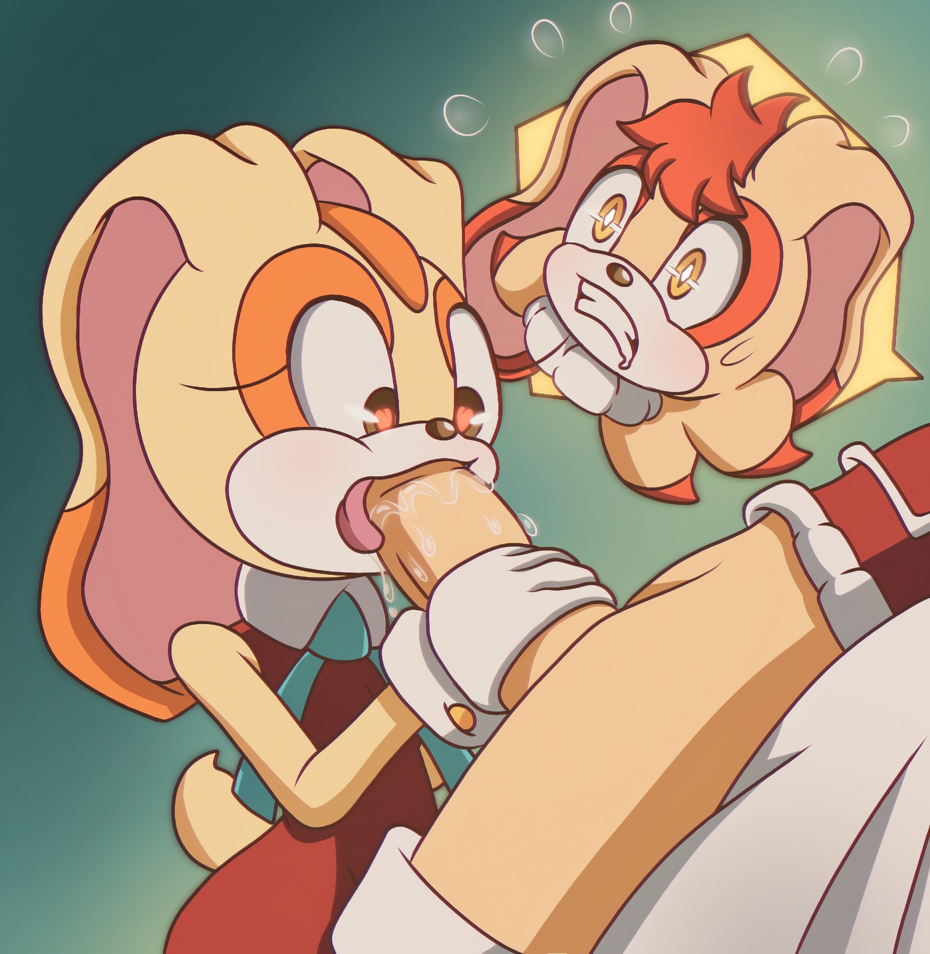 Rabbit Threesome porn comic picture 8