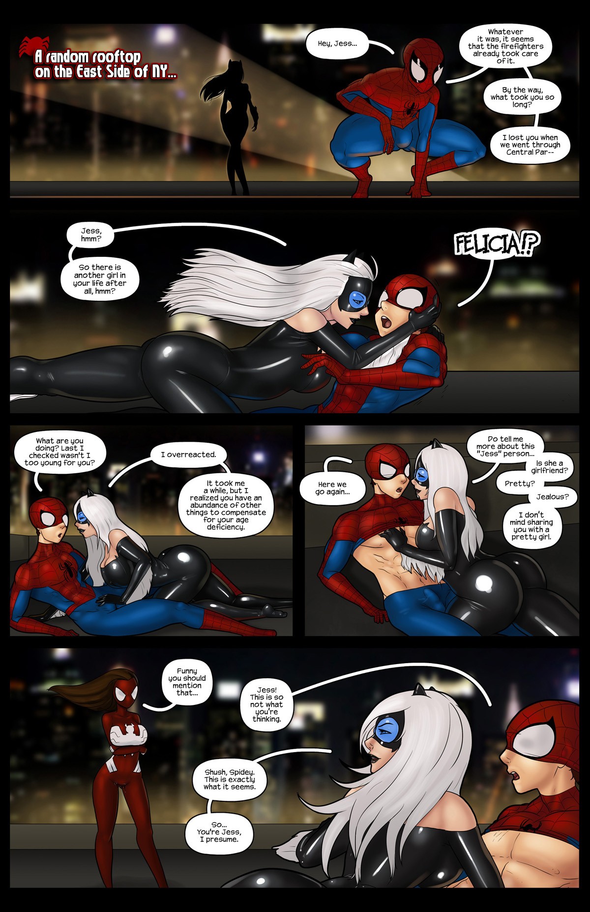 Spidercest 9 porn comic picture 2