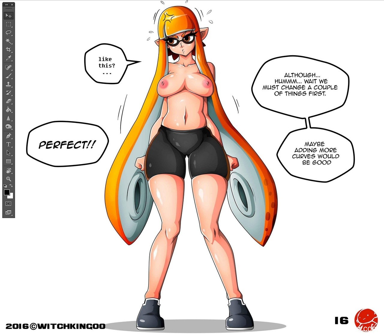 Splatoon - That Wasn't Ink porn comic picture 17