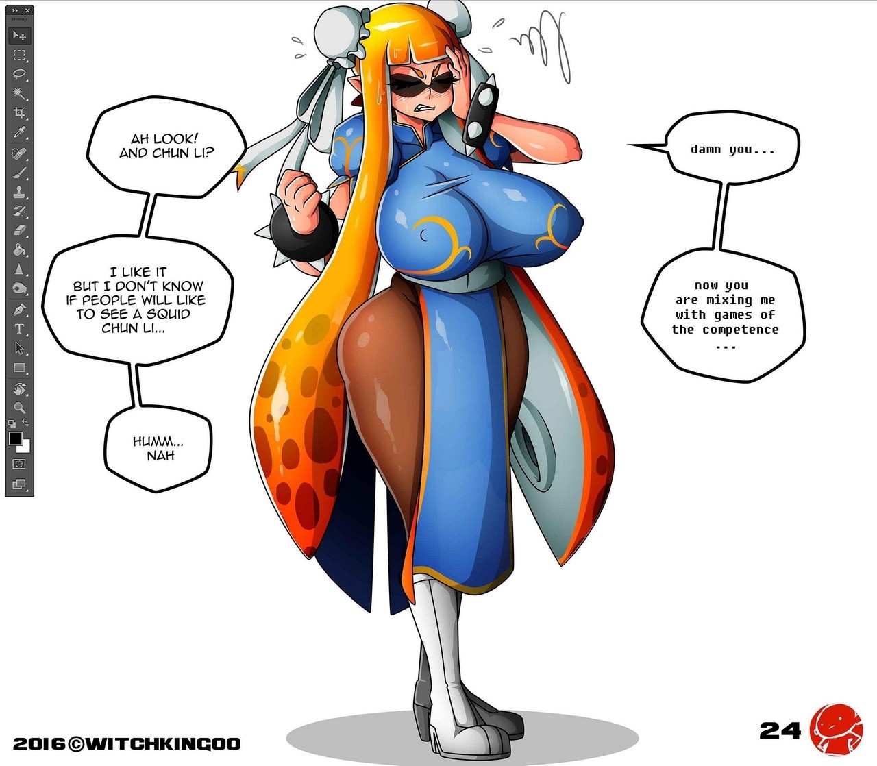 Splatoon - That Wasn't Ink porn comic picture 25