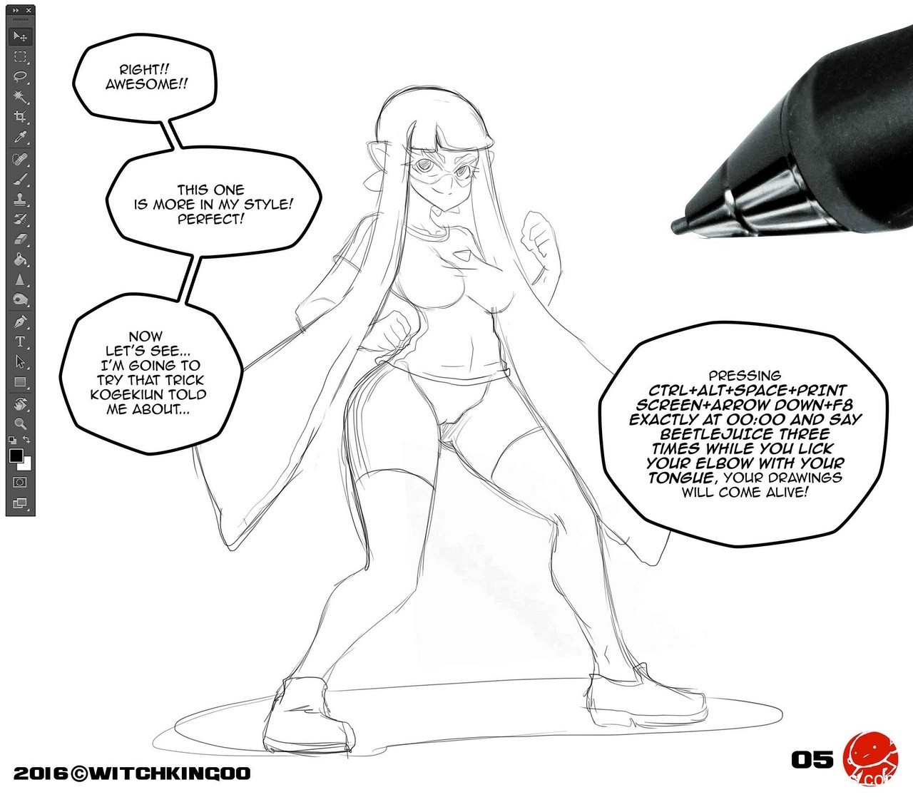 Splatoon - That Wasn't Ink porn comic picture 6
