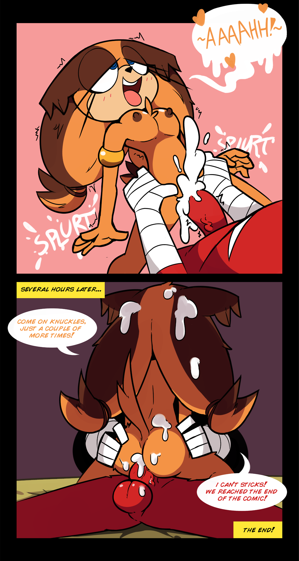 Sticks & Knuckles porn comic picture 9