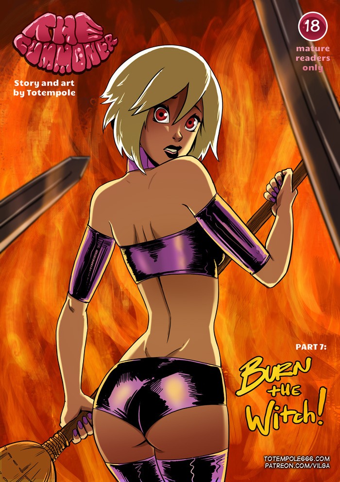 The Cummoner 07: Burn the Witch! porn comic picture 1