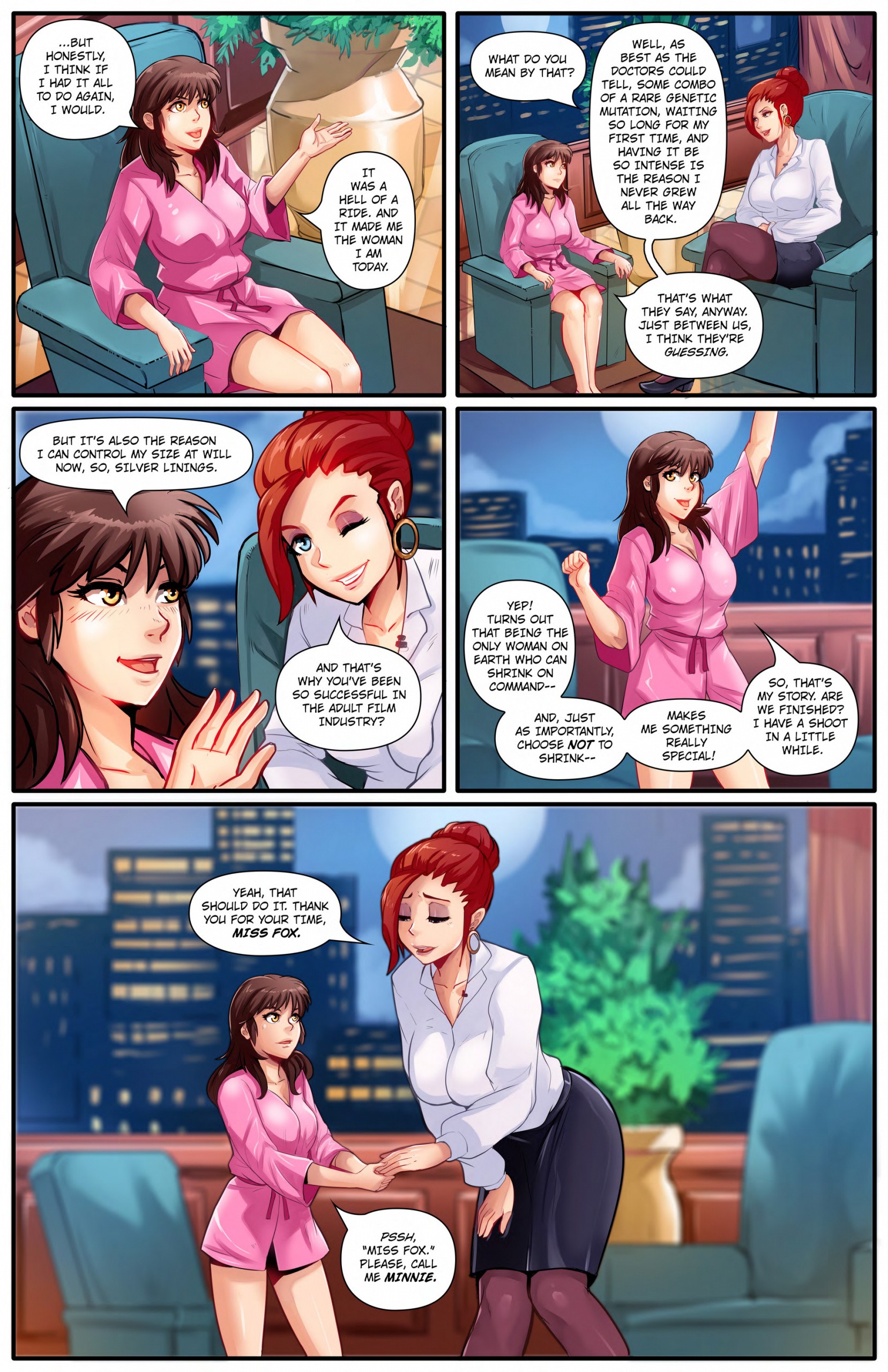 The Invisible Girl 2 porn comic picture 15
