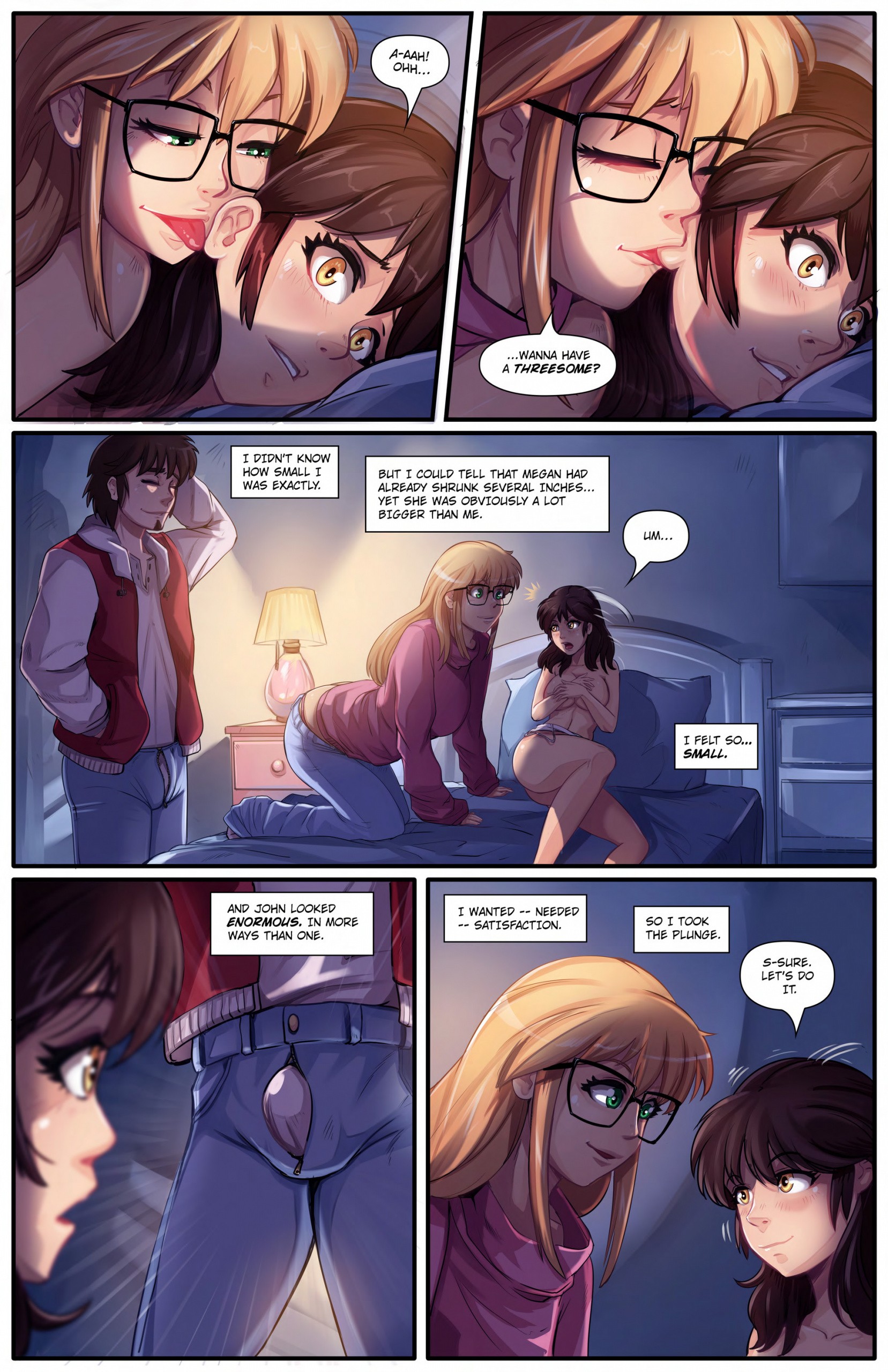 The Invisible Girl 2 porn comic picture 3