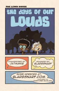 The Lewd House - Days of our Louds porn comic picture 1