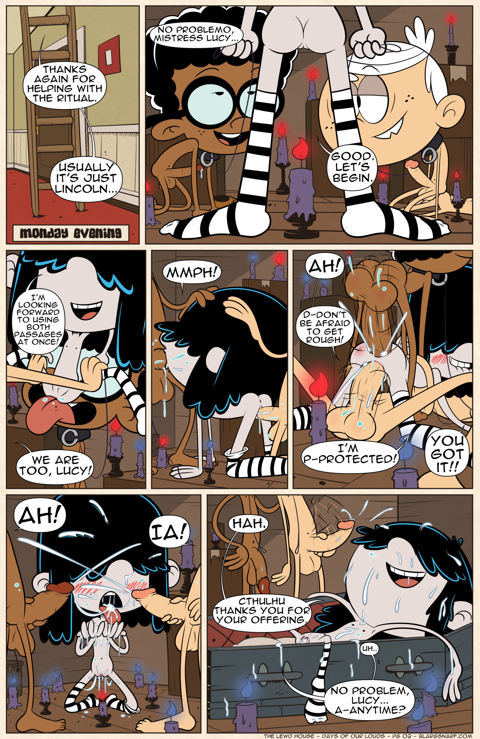 The Lewd House - Days of our Louds porn comic picture 2