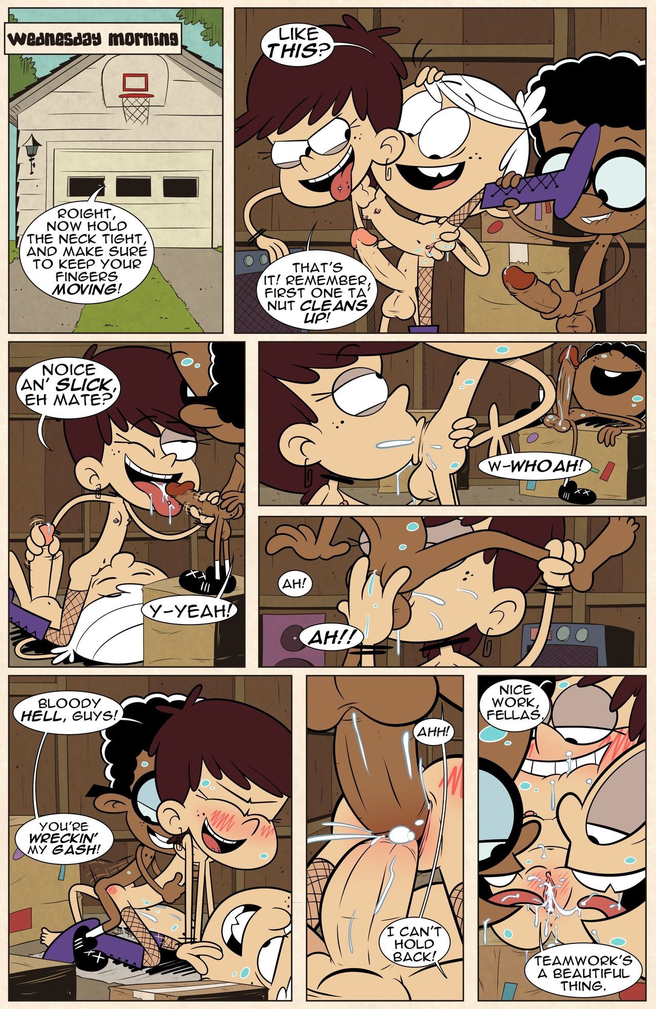 The Lewd House - Days of our Louds porn comic picture 6