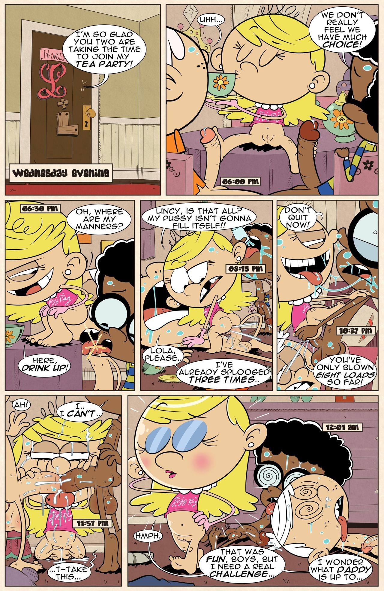 The Lewd House - Days of our Louds porn comic picture 7