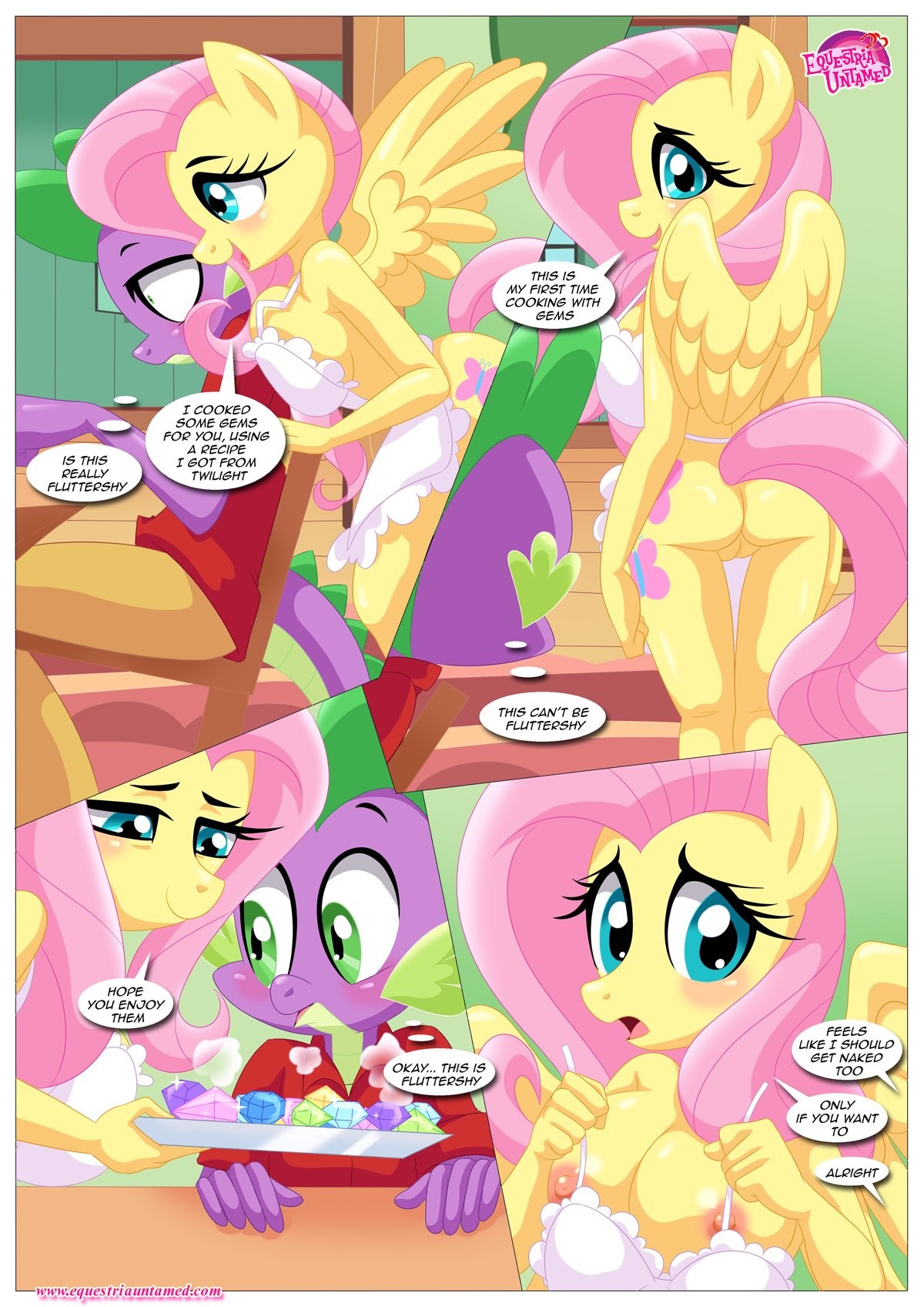 The Secret Ingredient is Fluttershy... Fluttershy porn comic picture 20