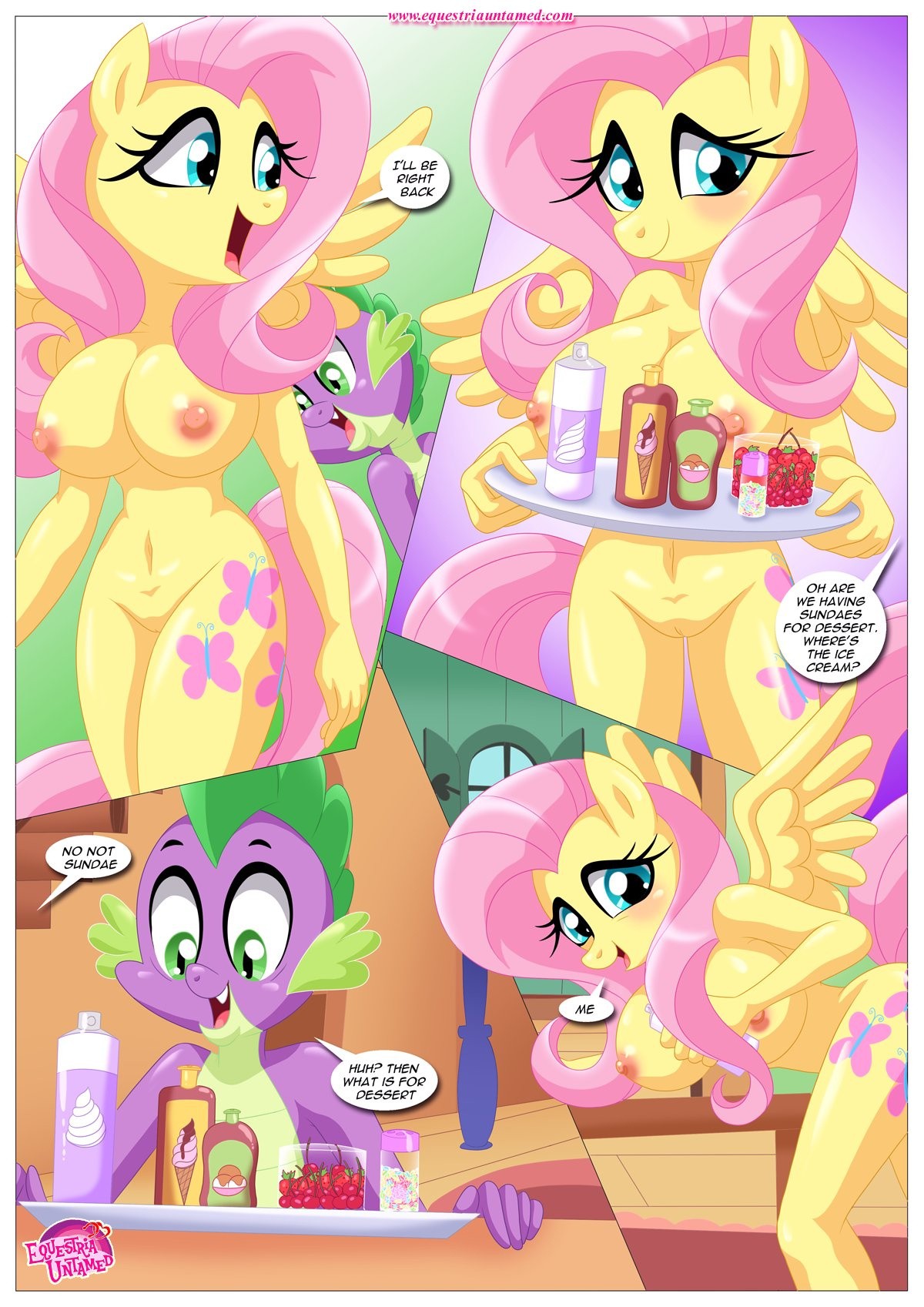 The Secret Ingredient is Fluttershy... Fluttershy porn comic picture 22