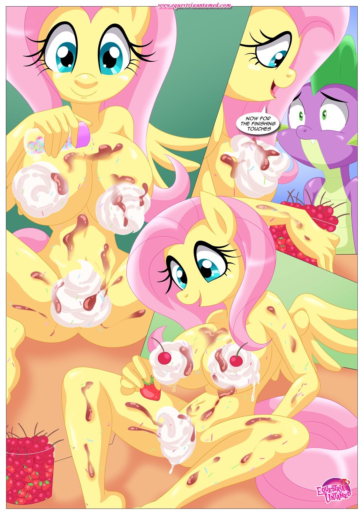 The Secret Ingredient is Fluttershy... Fluttershy porn comic picture 24
