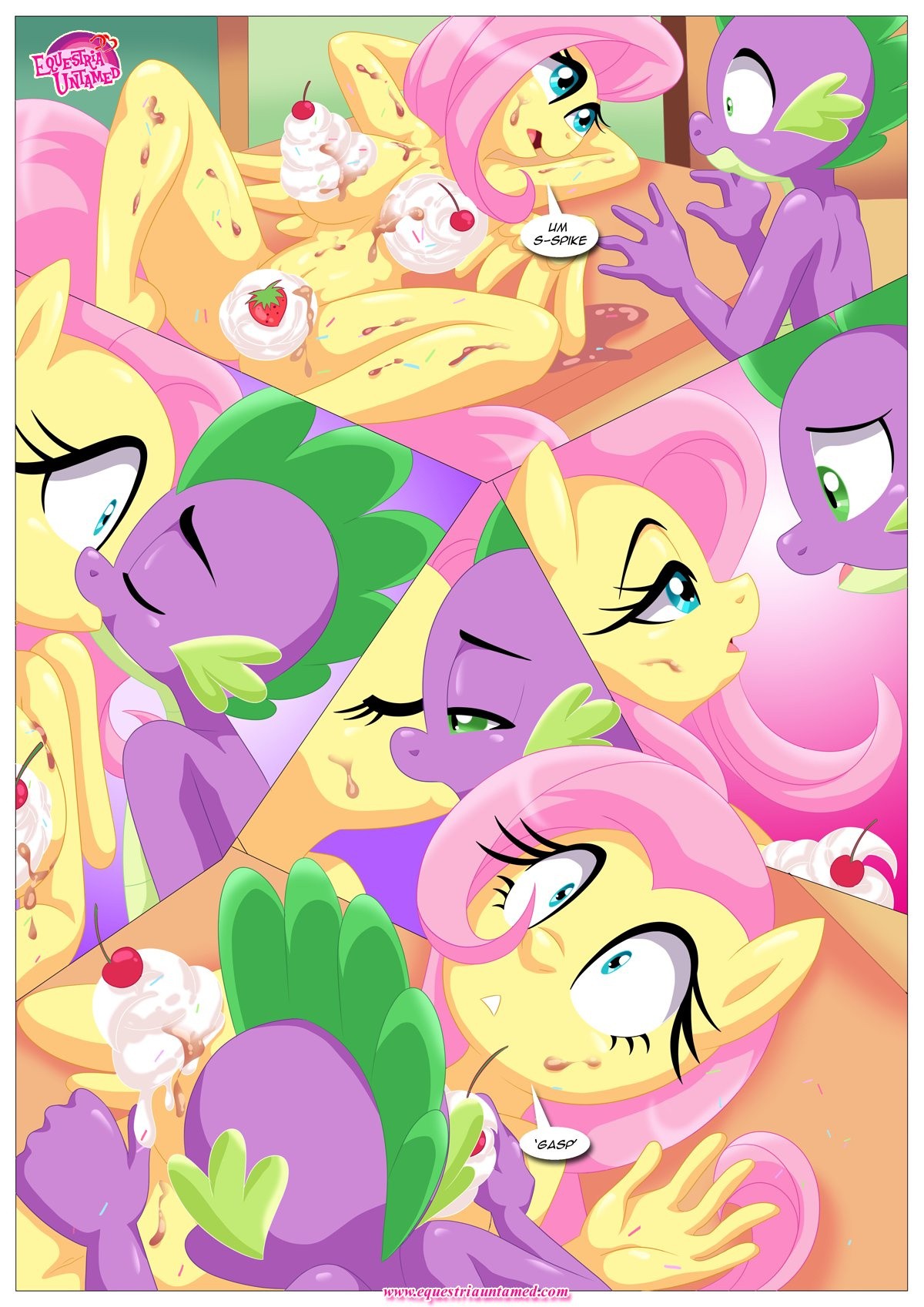 The Secret Ingredient is Fluttershy... Fluttershy porn comic picture 26