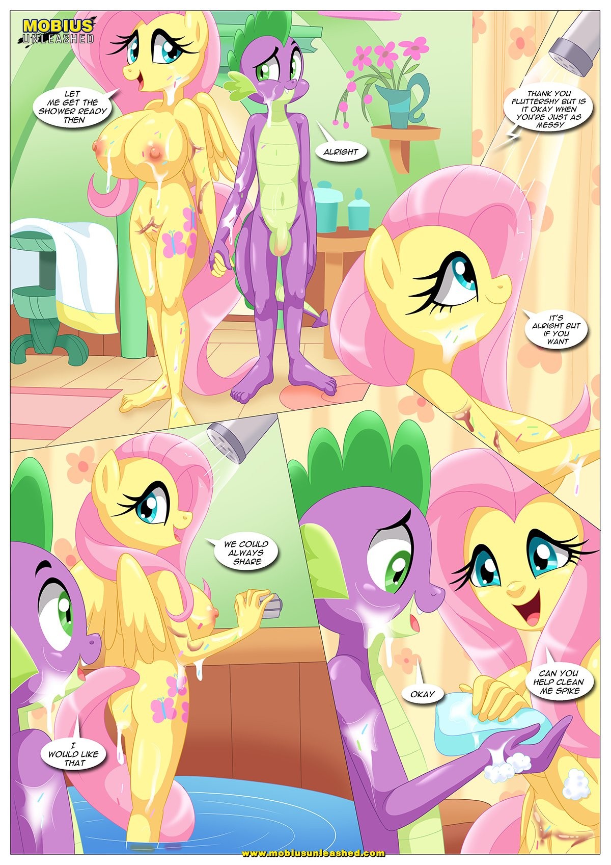 The Secret Ingredient is Fluttershy... Fluttershy porn comic picture 31