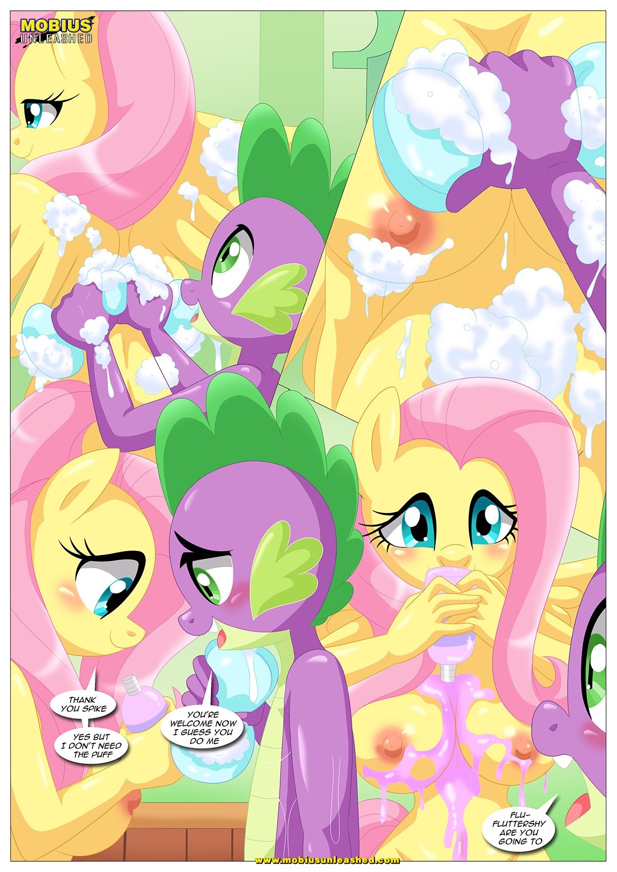 The Secret Ingredient is Fluttershy... Fluttershy porn comic picture 32