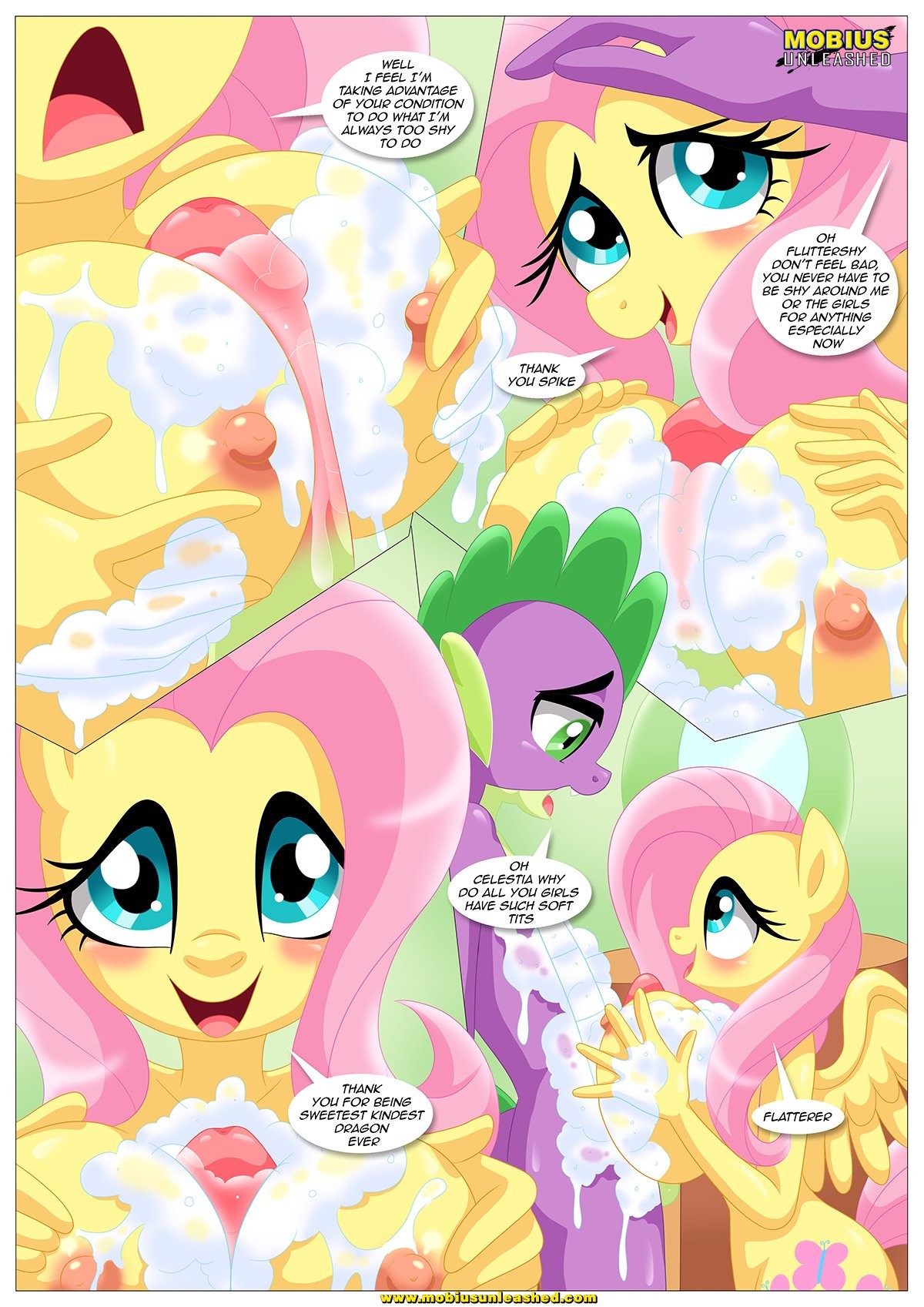 The Secret Ingredient is Fluttershy... Fluttershy porn comic picture 34