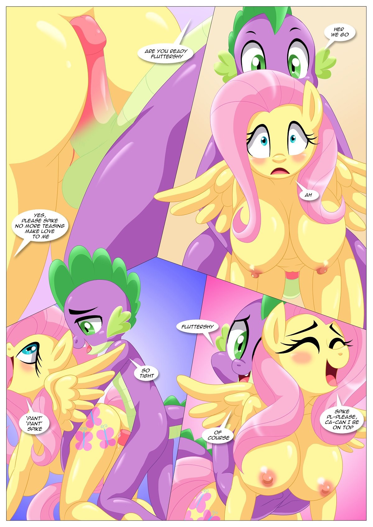 The Secret Ingredient is Fluttershy... Fluttershy porn comic picture 39