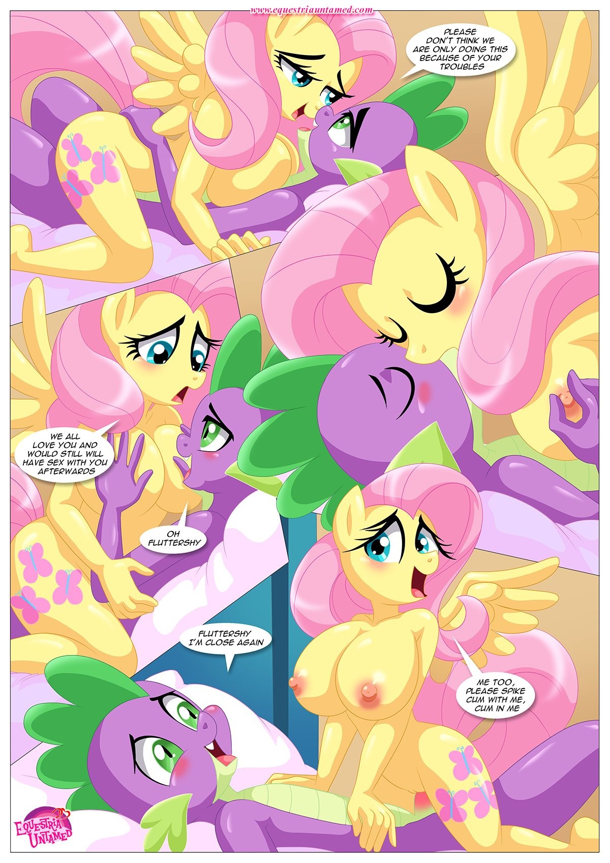 The Secret Ingredient is Fluttershy... Fluttershy porn comic picture 41