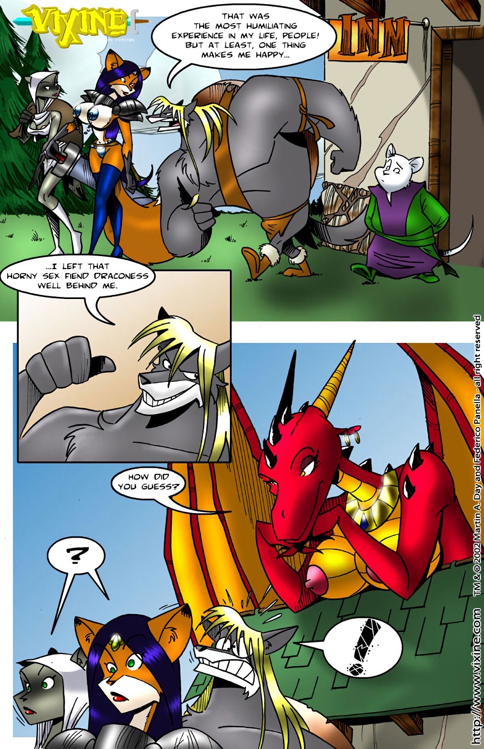 Vixine porn comic picture 10