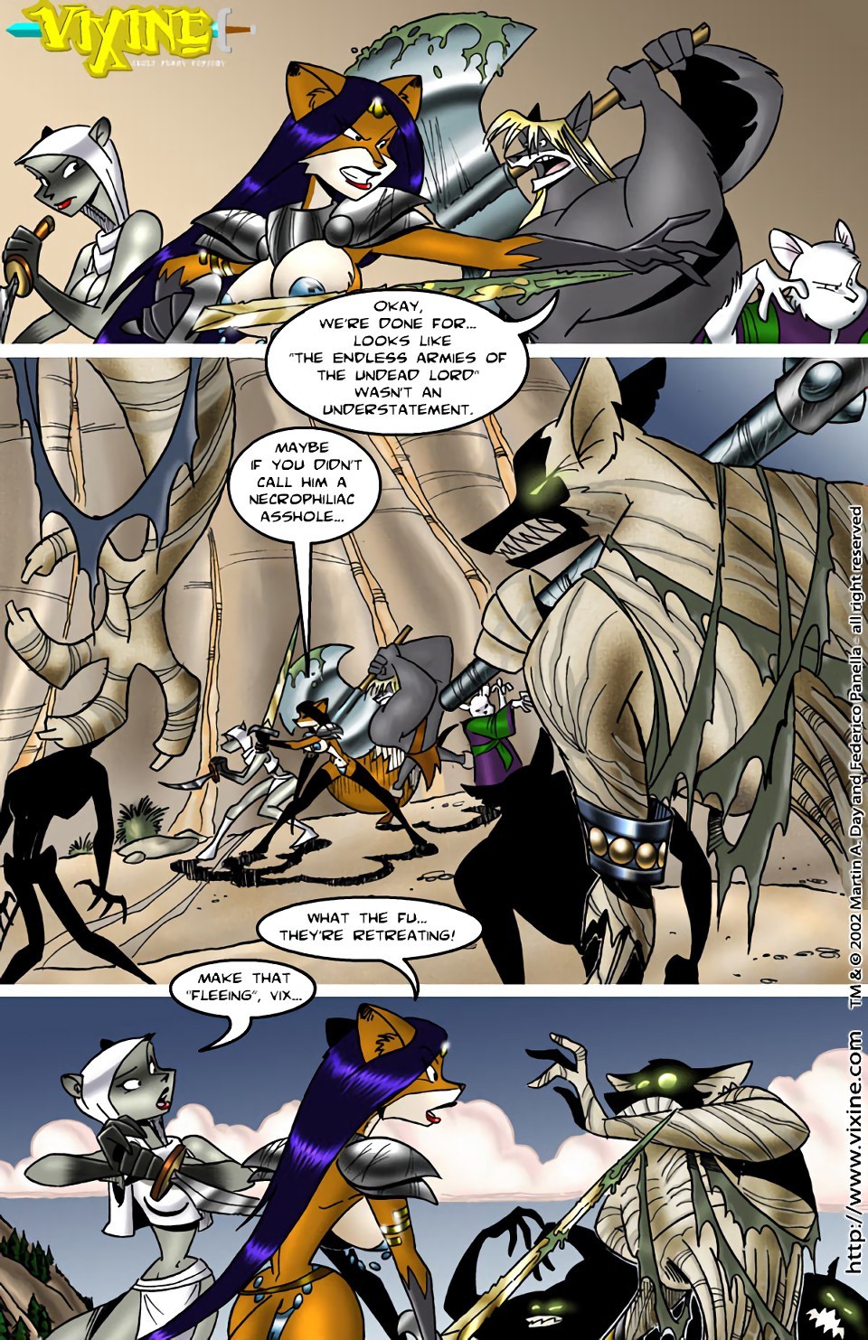 Vixine porn comic picture 17