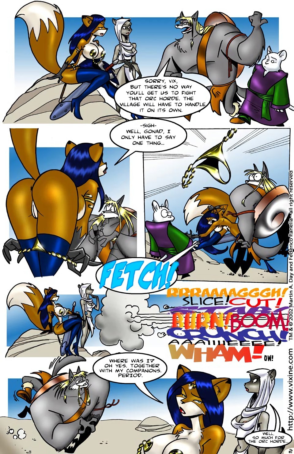 Vixine porn comic picture 2