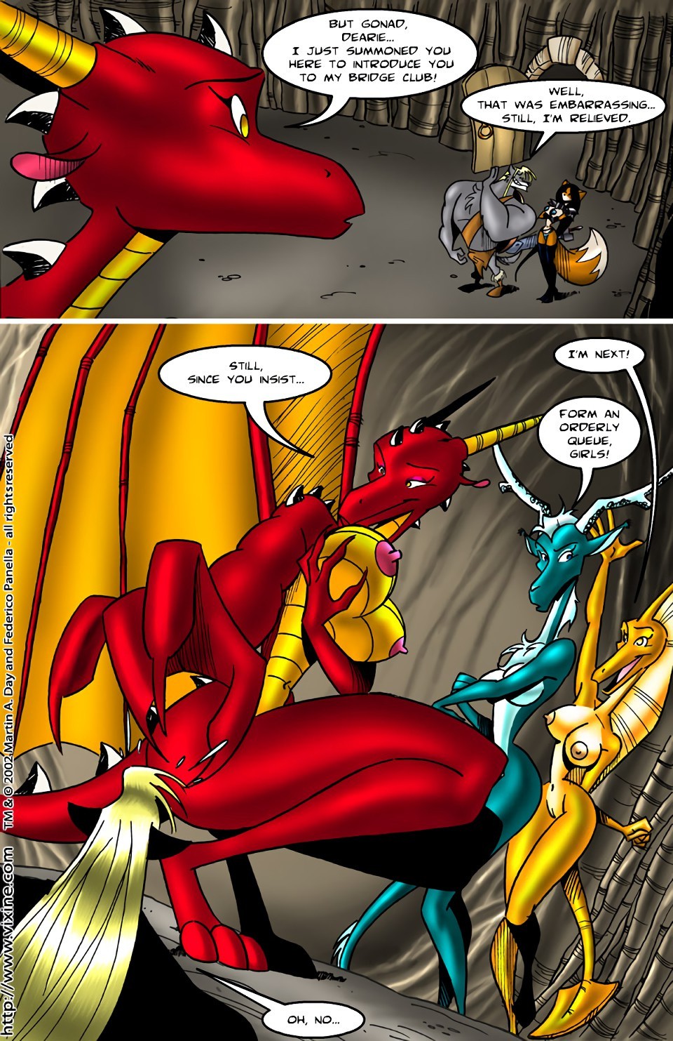 Vixine porn comic picture 24