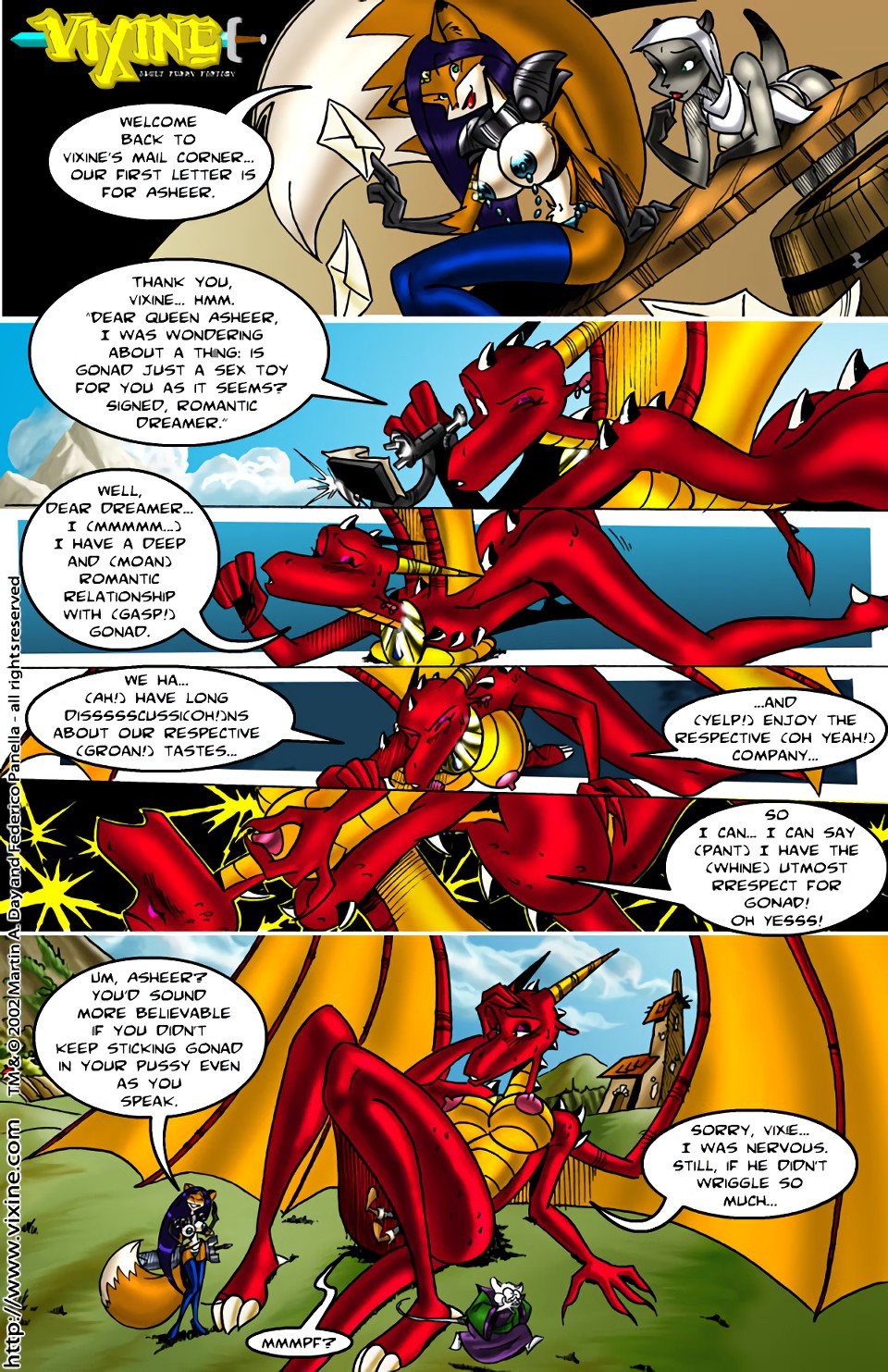 Vixine porn comic picture 25