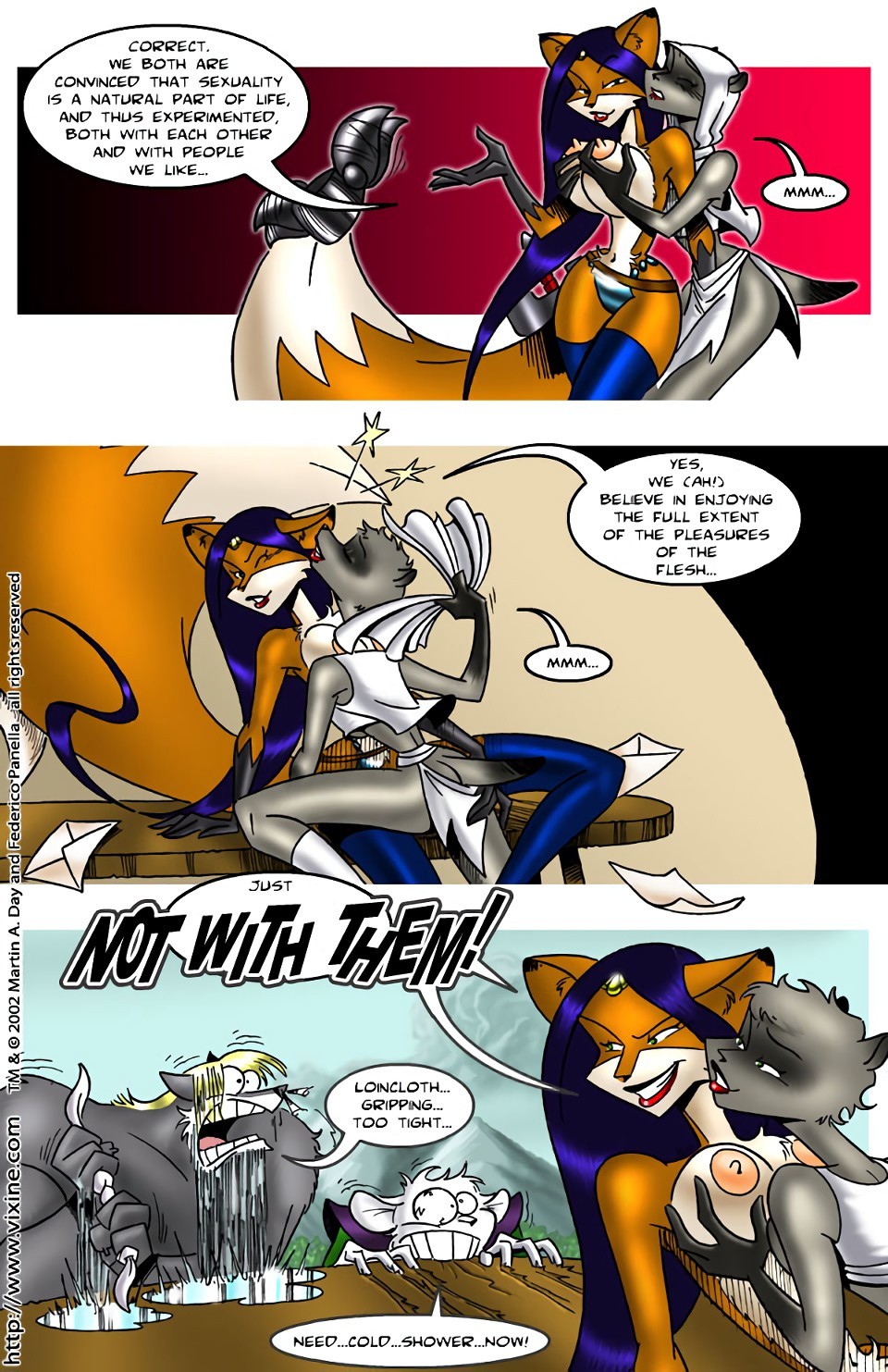 Vixine porn comic picture 27