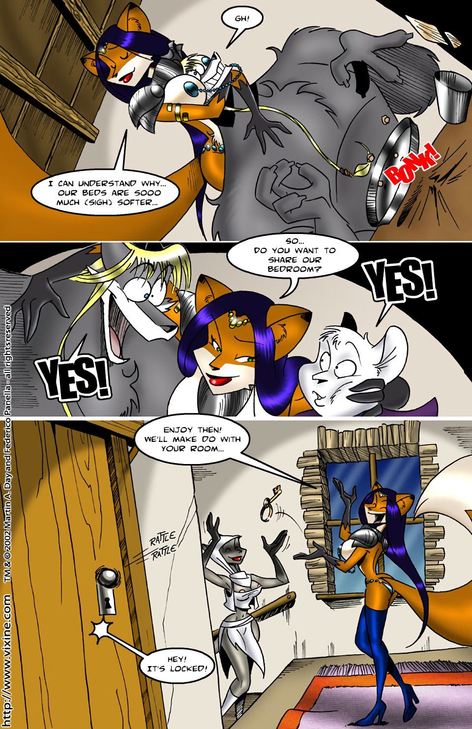 Vixine porn comic picture 29