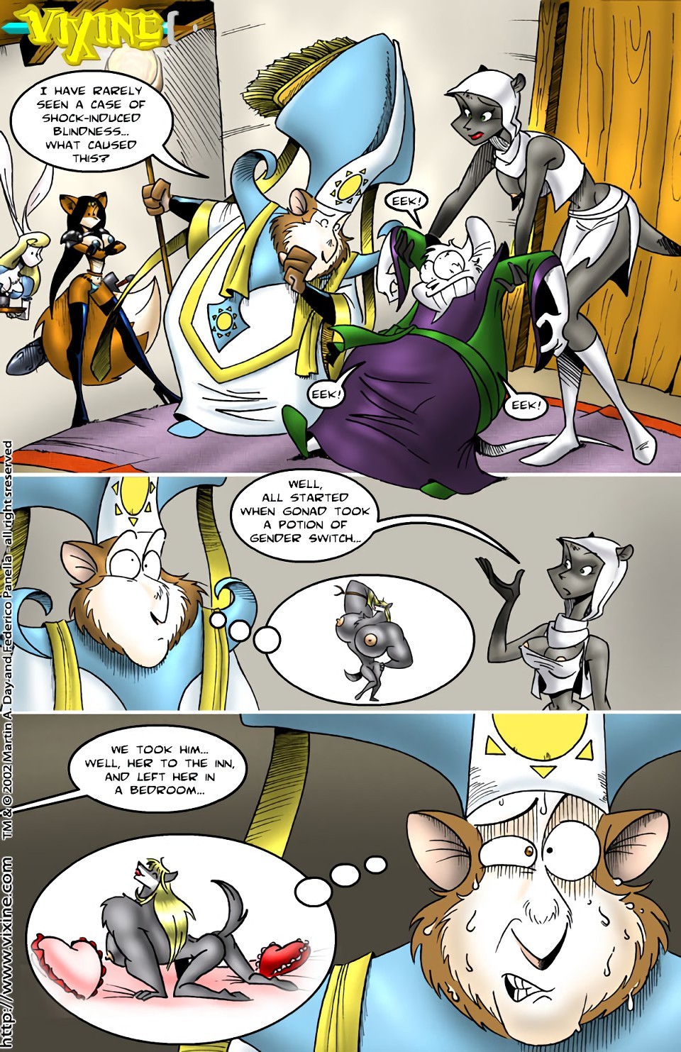 Vixine porn comic picture 36