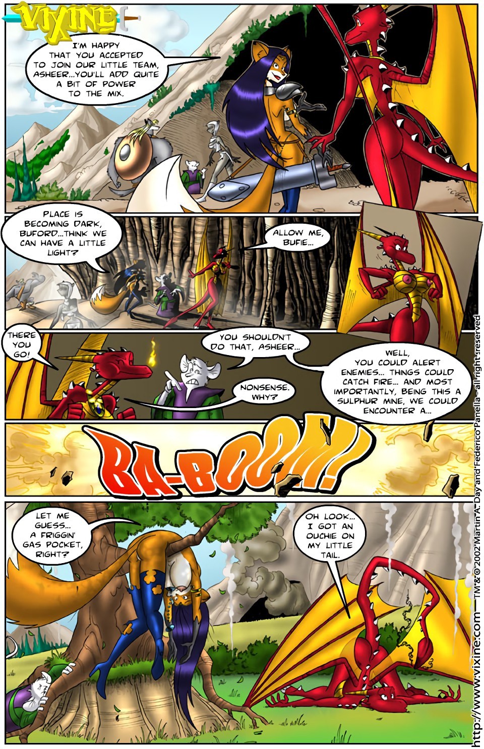 Vixine porn comic picture 43