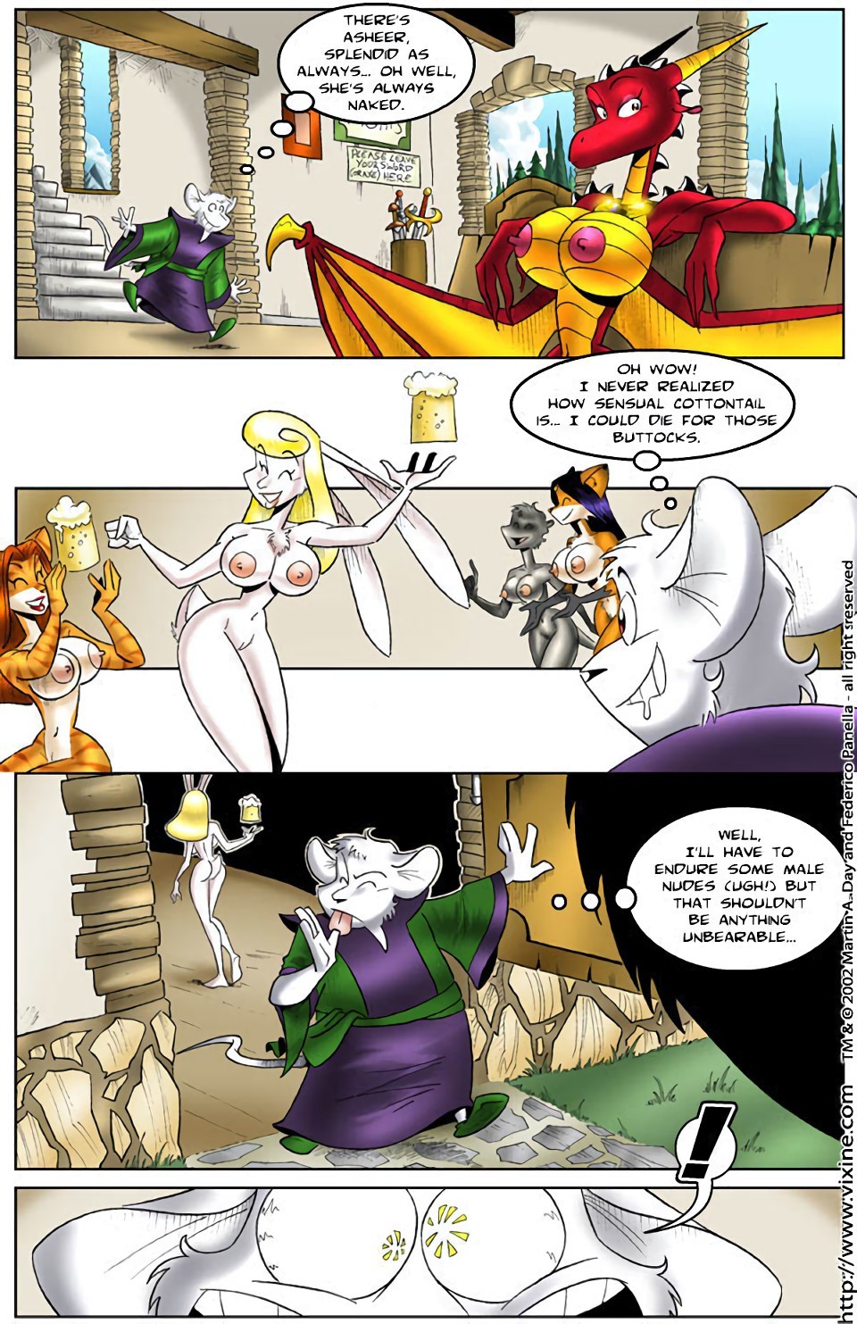 Vixine porn comic picture 45