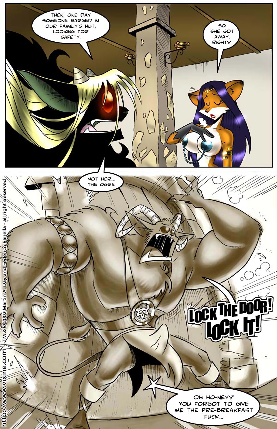 Vixine porn comic picture 51