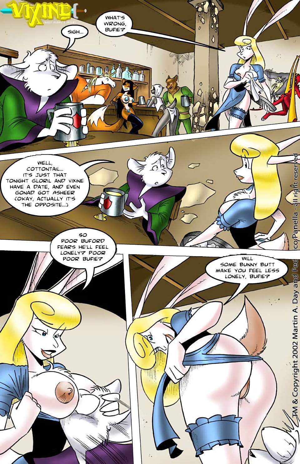 Vixine porn comic picture 52