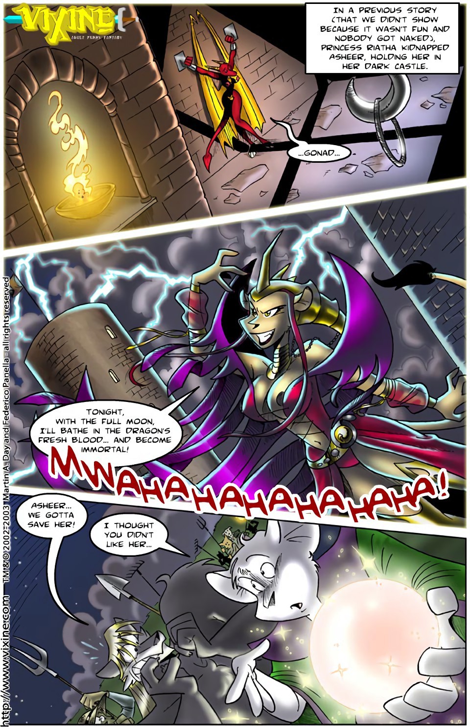 Vixine porn comic picture 56