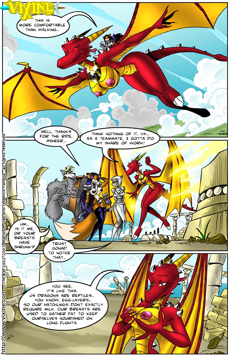 Vixine porn comic picture 60