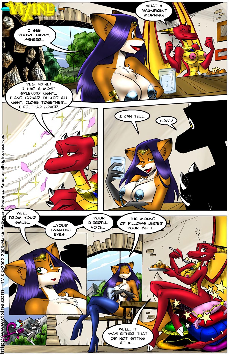 Vixine porn comic picture 64