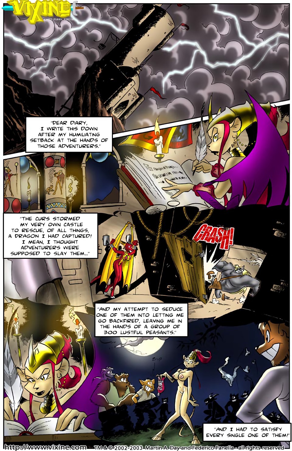 Vixine porn comic picture 71