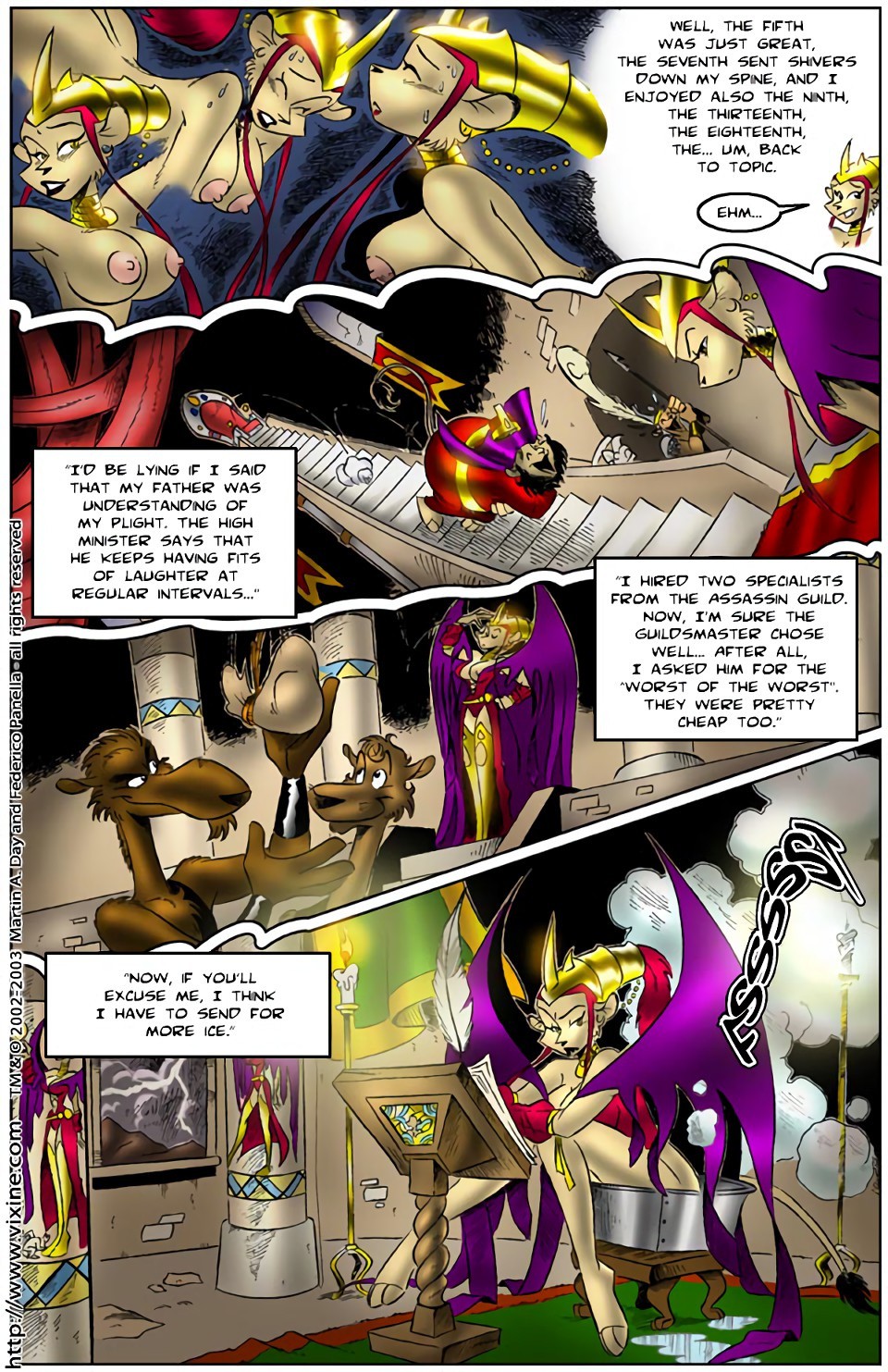 Vixine porn comic picture 72