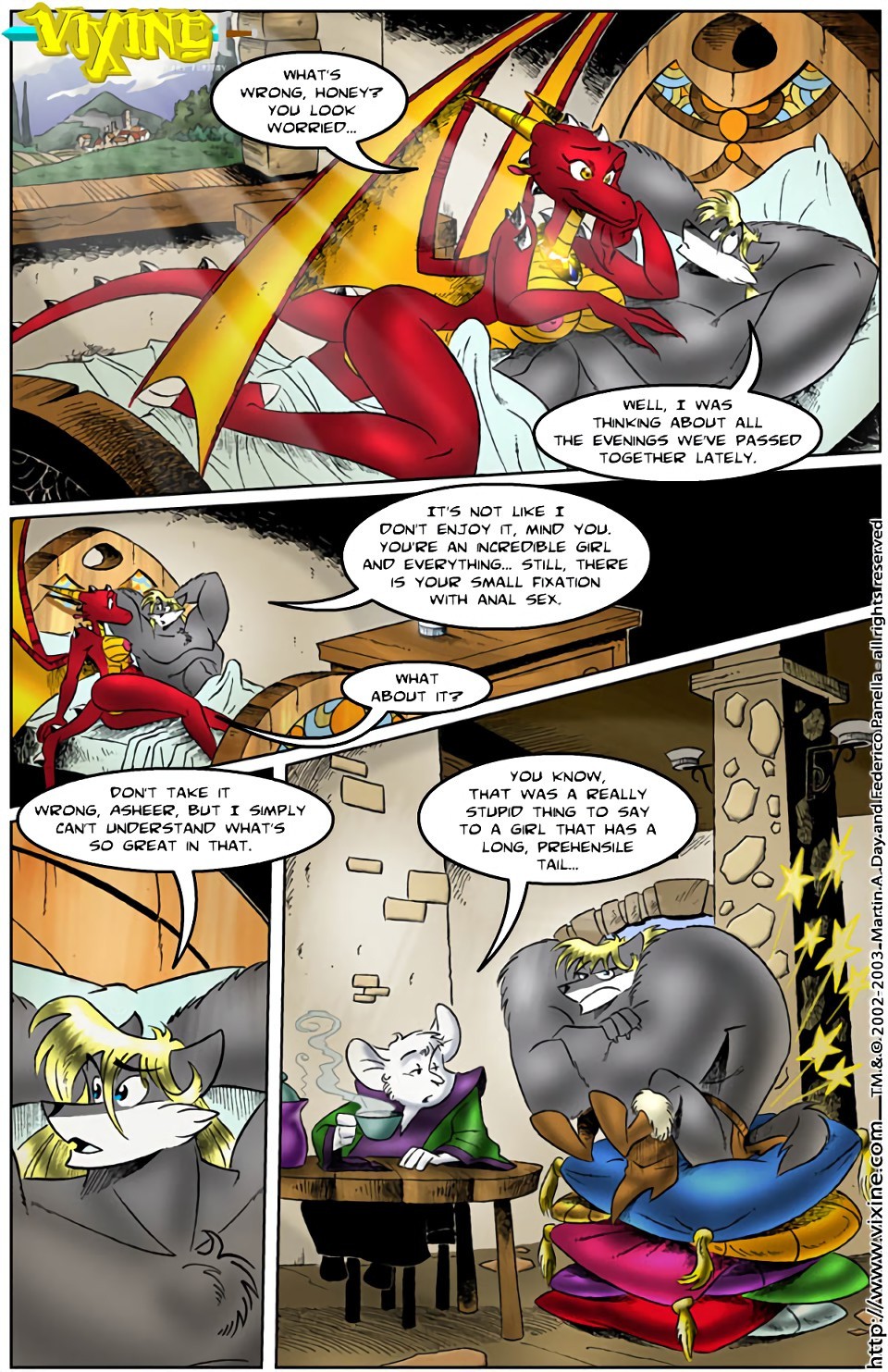 Vixine porn comic picture 73